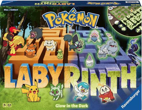 Joc de societate - Labyrinth Pokemon - Glow in the dark | Ravensburger - 2 | YEO