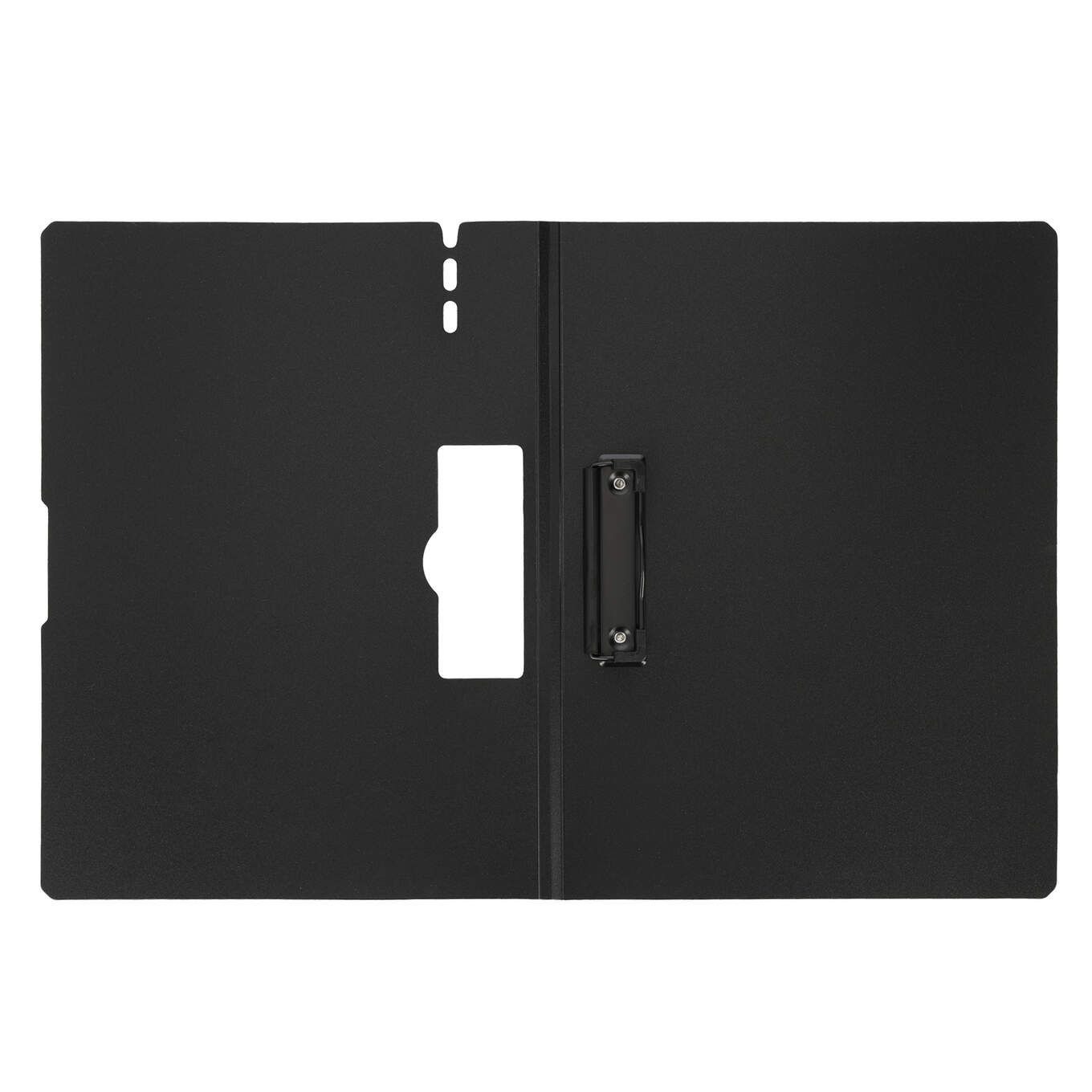 Clipboard Strigo A4, cu suport pentru pix - Negru | Strigo