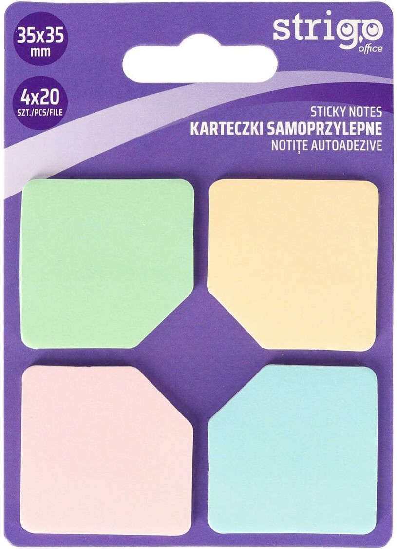 Sticky Notes Strigo - multicolor | Strigo - 3 | YEO