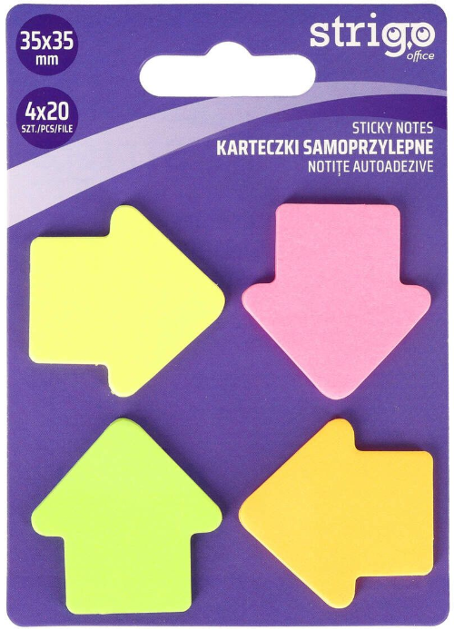 Sticky Notes Strigo - sageti, multicolor | Strigo - 2 | YEO