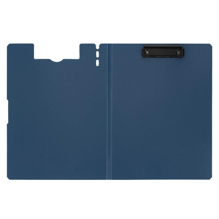 Clipboard Strigo A4, cu suport pentru stilou - Albastru marin | Strigo - 2 | YEO