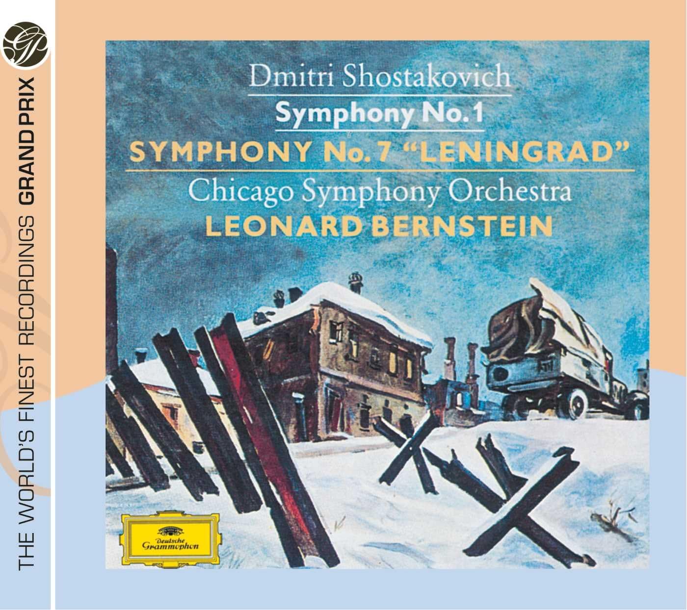 Dmitri Shostakovich: Symphony No. 1, Symphony No. 7 "Leningrad" | Chicago Symphony Orchestra, Leonard Bernstein
