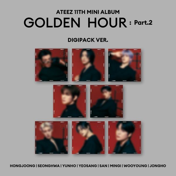 Golden Hour: Part 2 (Digipack - Random Version) | Ateez - 1 | YEO