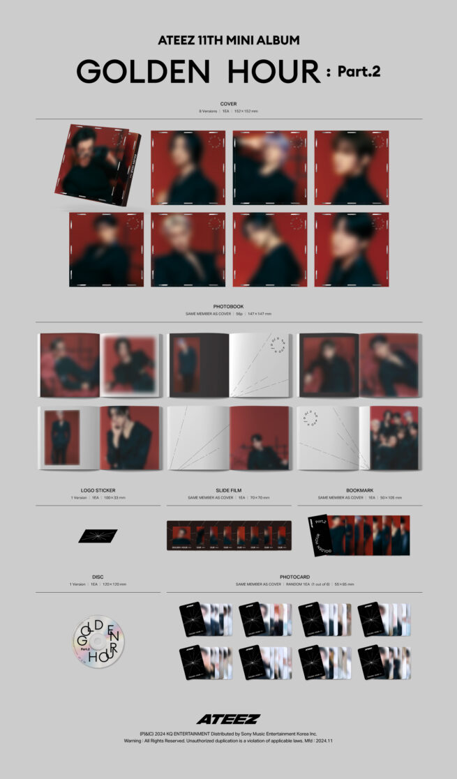 Golden Hour: Part 2 (Digipack - Random Version) | Ateez