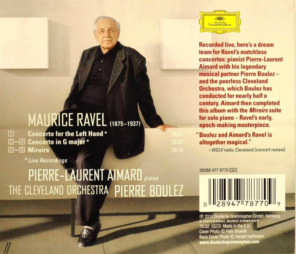 Ravel: Piano Concertos | Maurice Ravel, Pierre Boulez, Pierre-Laurent Aimard, The Cleveland Orchestra