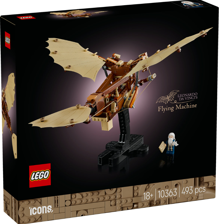 LEGO Icons - Masina zburatoare a lui Leonardo da Vinci (10363) | LEGO - 7 | YEO