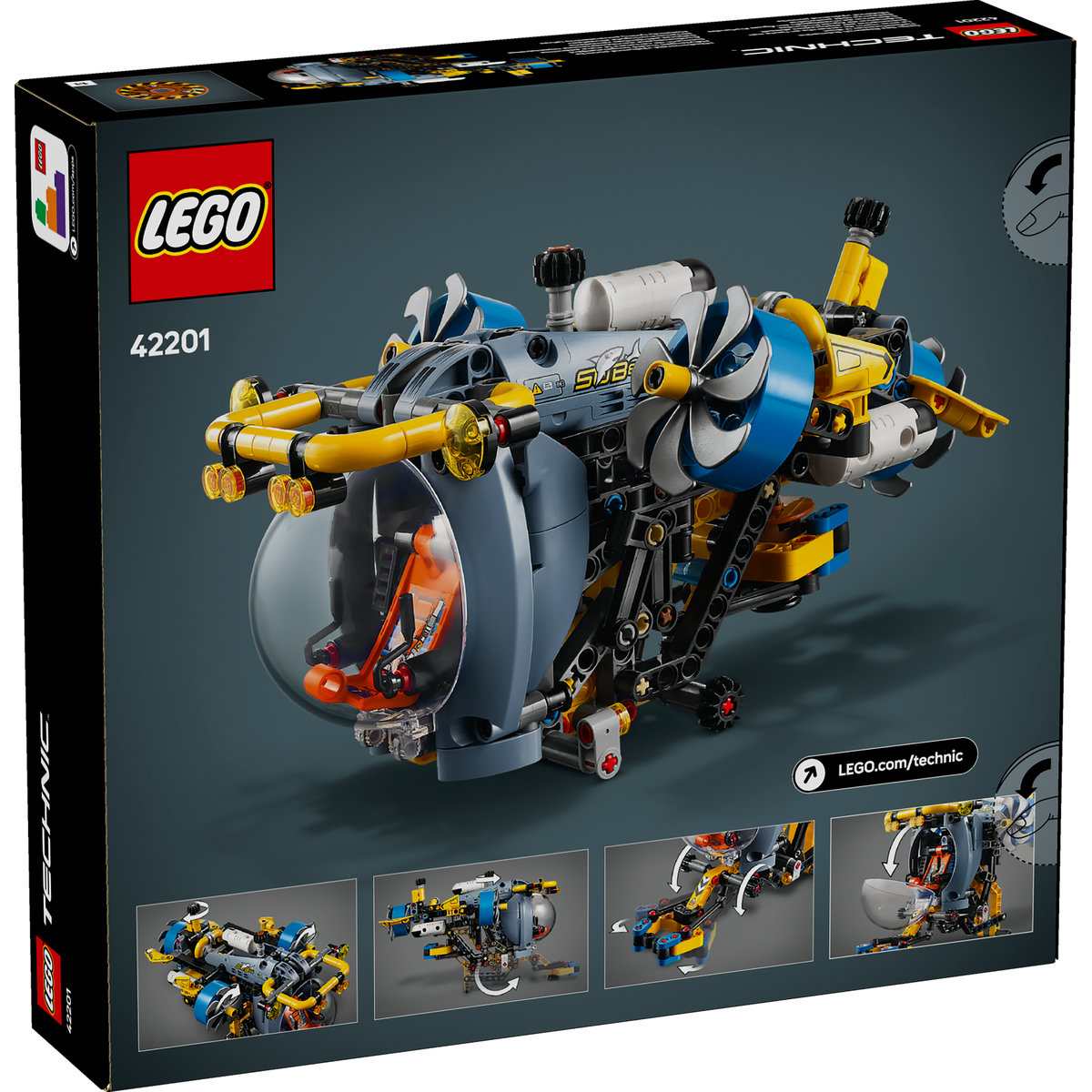 LEGO Technic - Submarin de cercetare (42201) | LEGO