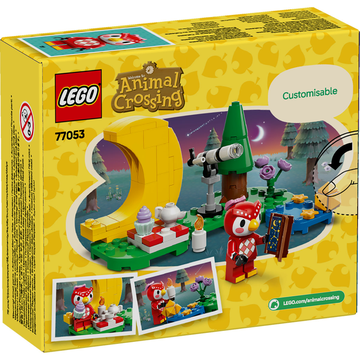 LEGO Animal Crossing - Observarea stelelor cu Celeste (77053) | LEGO