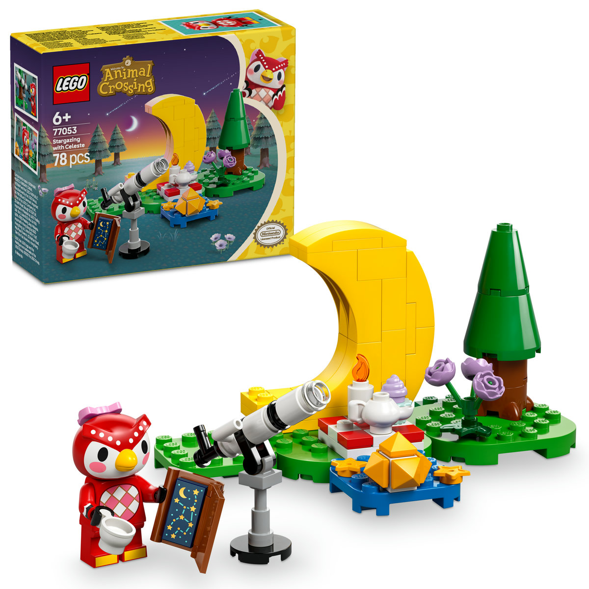 LEGO Animal Crossing - Observarea stelelor cu Celeste (77053) | LEGO - 2 | YEO