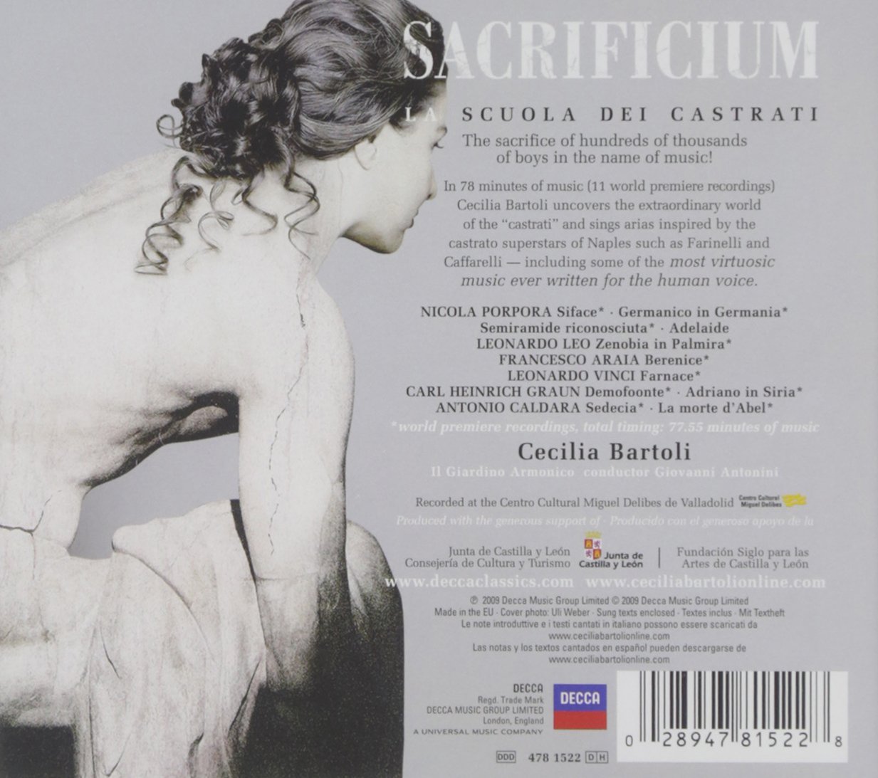 Sacrificium | Cecilia Bartoli, Il Giardino Armonico