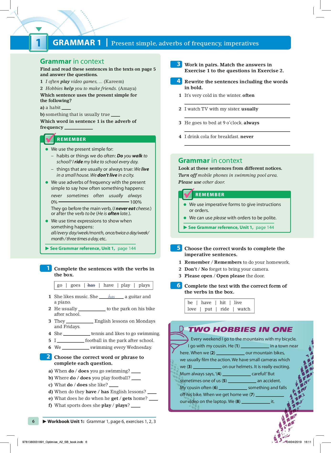 Optimise A2 Student\'s Book Pack | Jeremy Bowell - 9 | YEO