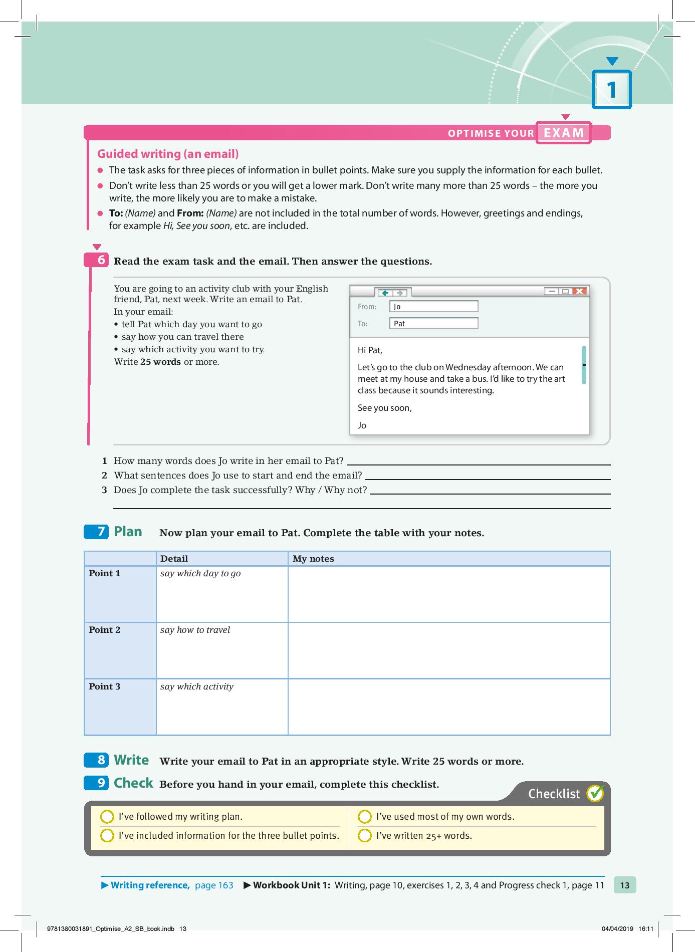 Optimise A2 Student\'s Book Pack | Jeremy Bowell - 6 | YEO