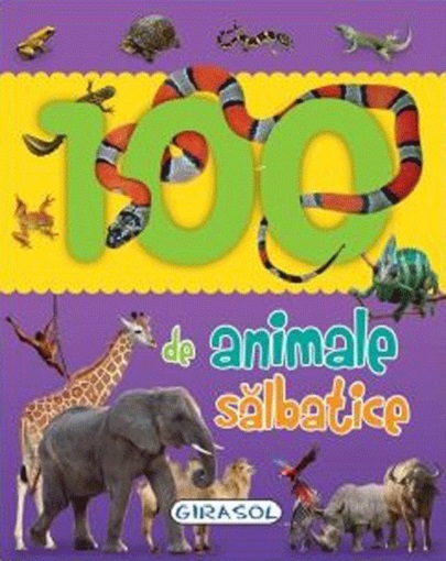 100 de animale salbatice | carturesti 2022