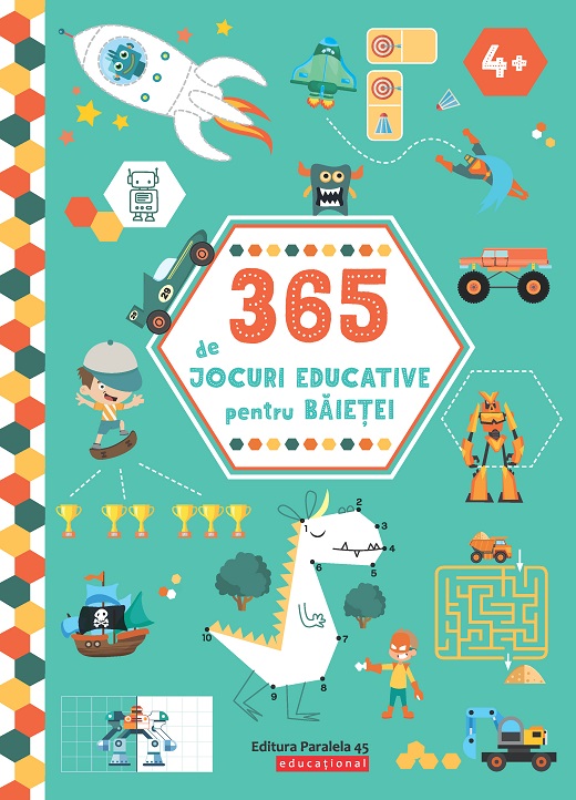 365 de jocuri educative pentru baietei | carturesti 2022