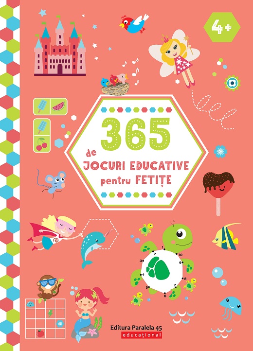 365 de jocuri educative pentru fetite | carturesti.ro Clasa pregatitoare