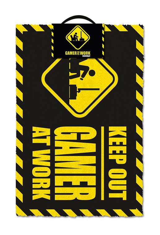 Covoras - Gamer at Work -  Doormat Keep Out | Pyramid International