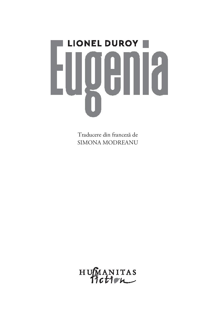 Eugenia | Lionel Duroy - 2 | YEO