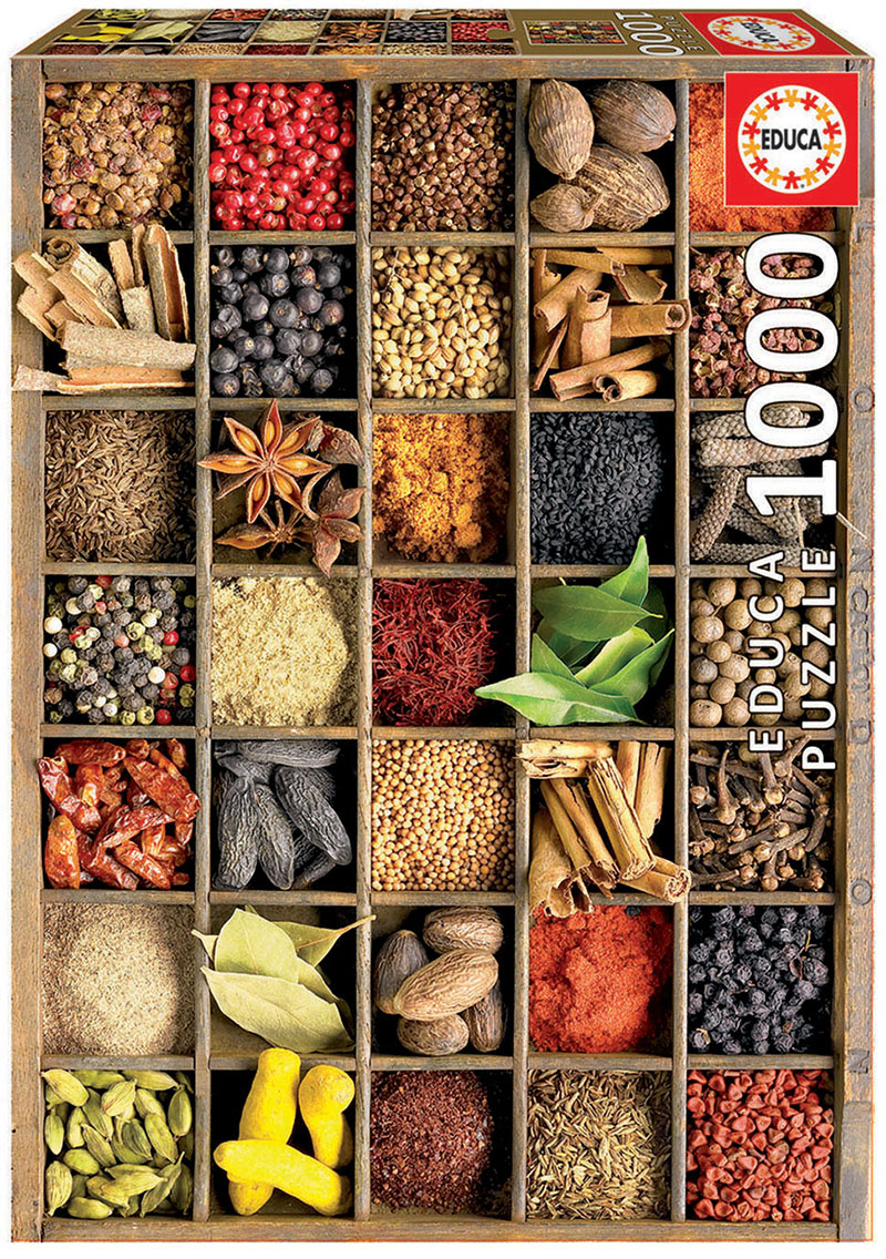 Puzzle 1000 piese - Spices | Educa