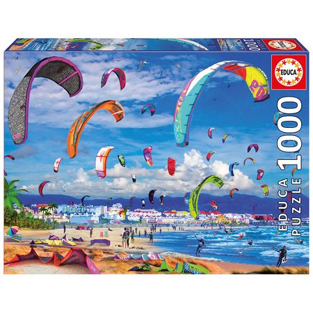 Puzzle Educa - Kitesurfing - 1000 piese | Educa