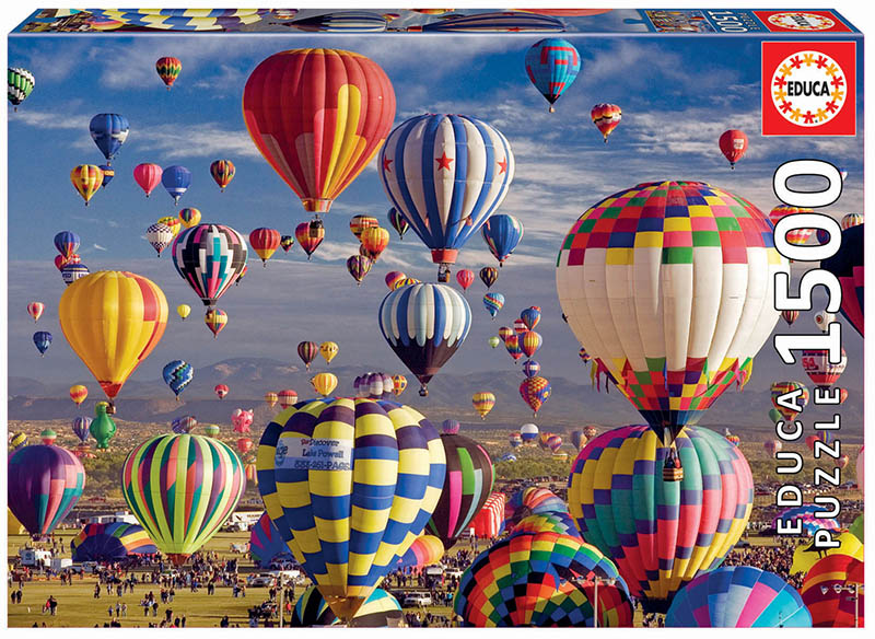 Puzzle 1500 piese - Hot Air Balloons | Educa