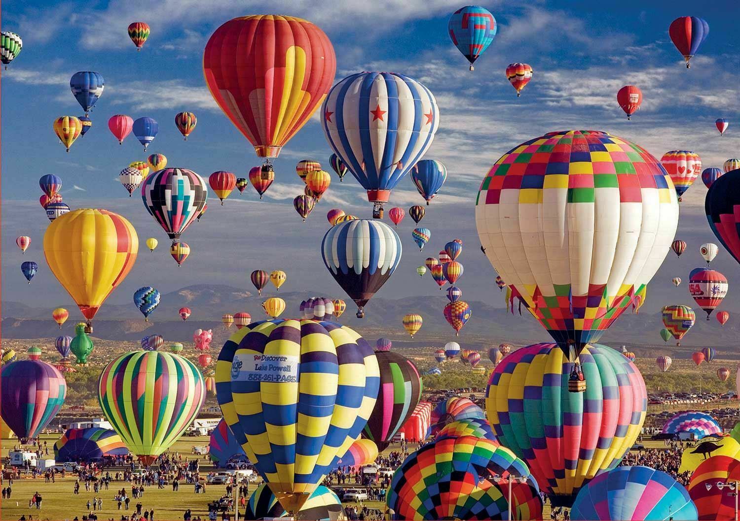Puzzle 1500 piese - Hot Air Balloons | Educa - 1