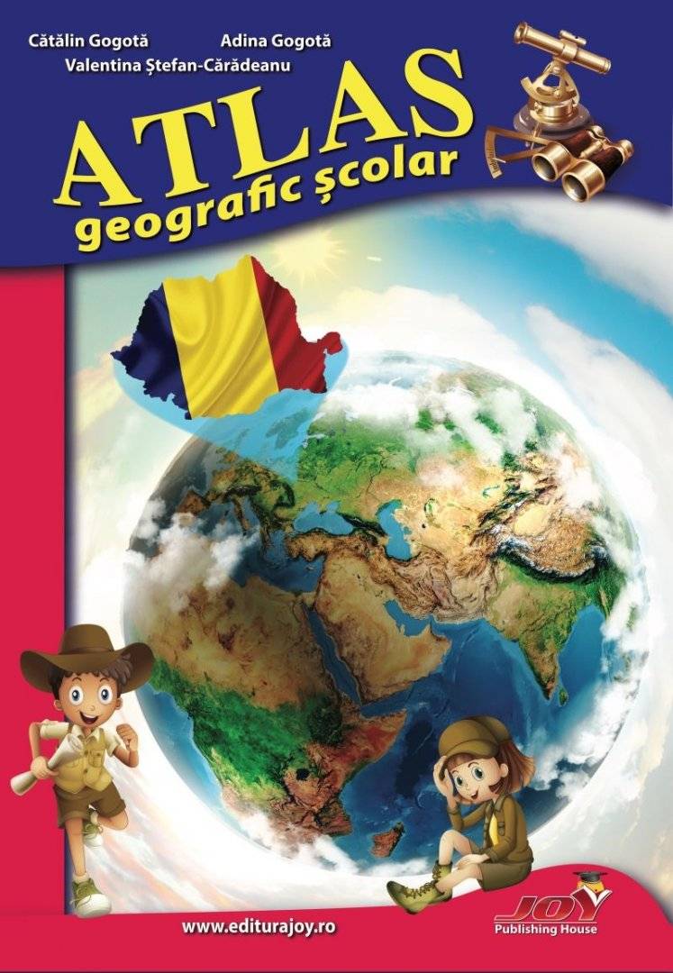Atlas geografic scolar | Catalin Gogota, Adina Gogota, Valentina Stefan-Caradeanu carturesti 2022