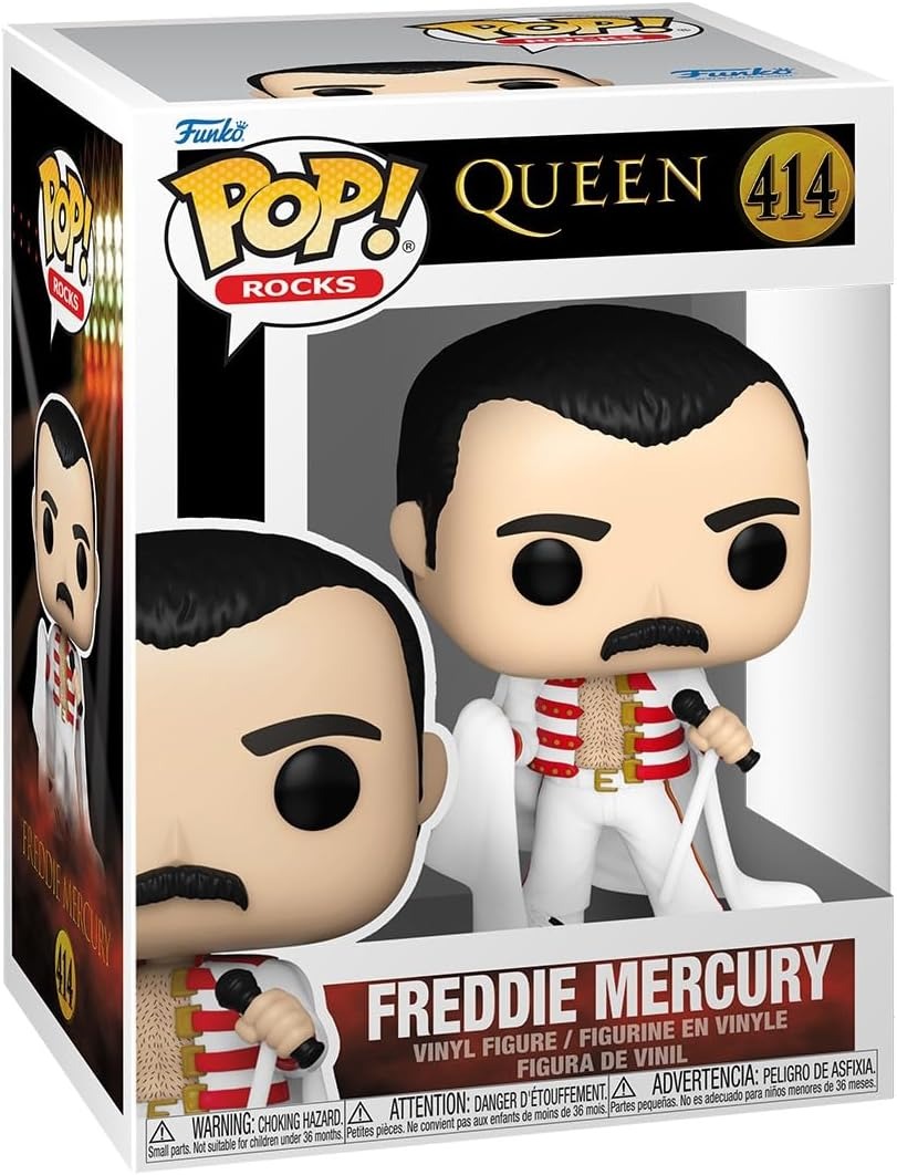 Figurina - Funko Pop! Rocks - Freedy Mercury with Cape | Funko - 1 | YEO