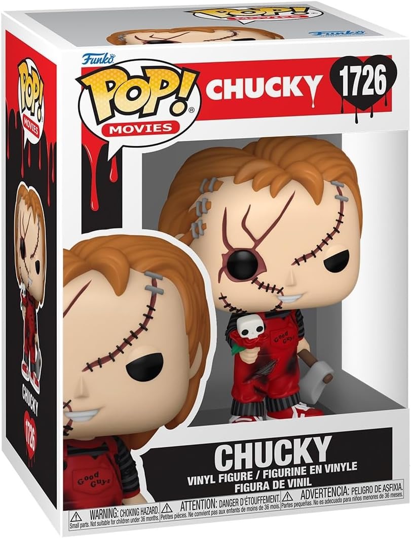 Figurine - Funko Pop! Movie - Chucky (Valentine) | Funko - 1 | YEO