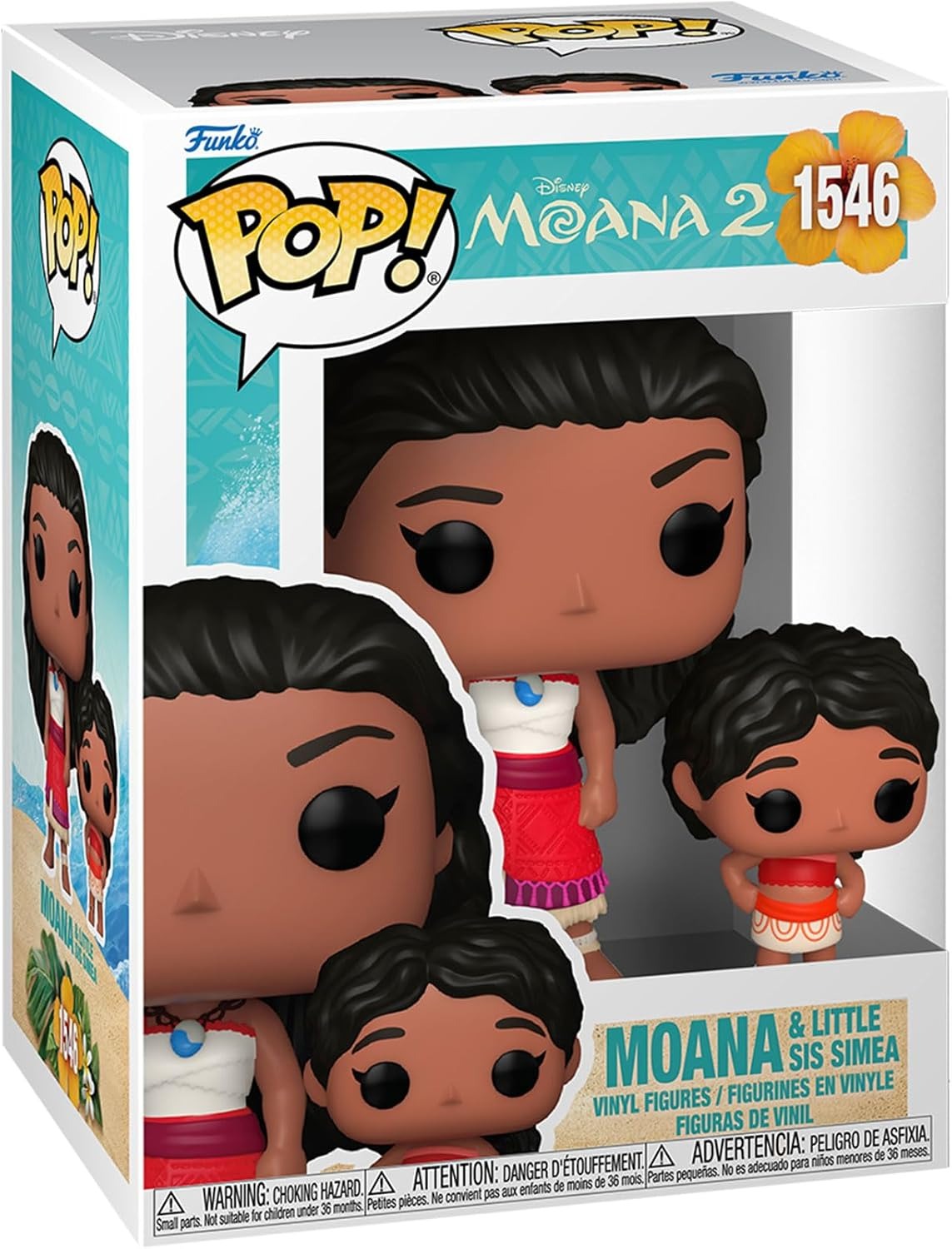 Figurina - Funko Pop! Disney - Moana and Simea | Funko - 1 | YEO