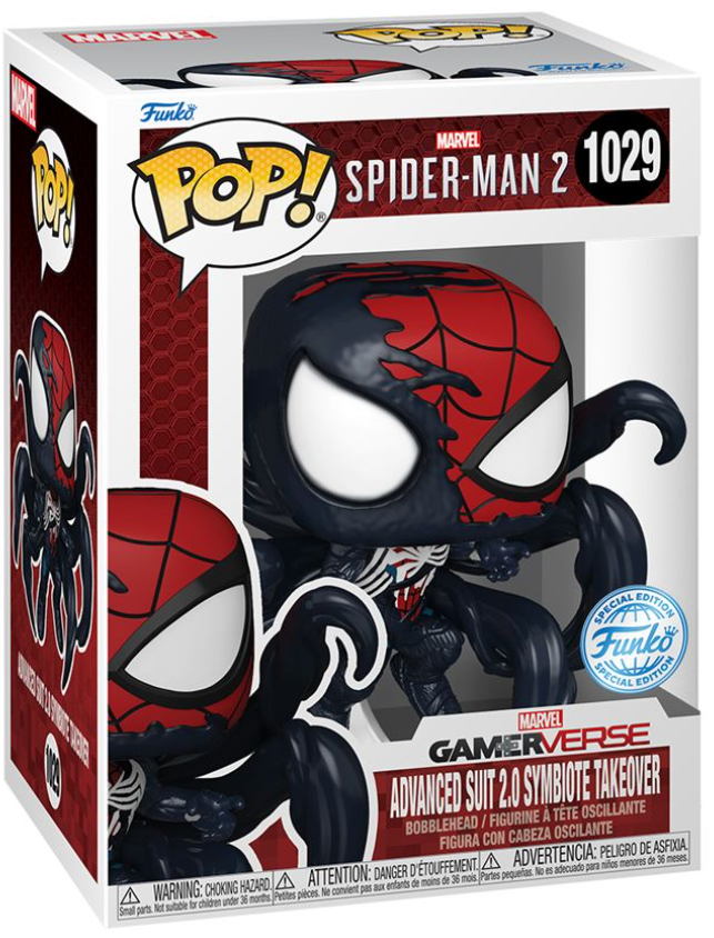 Figurina - Funko Pop! Games - Advanced Suit 2.0 Symbiote Takeover | Funko - 1 | YEO