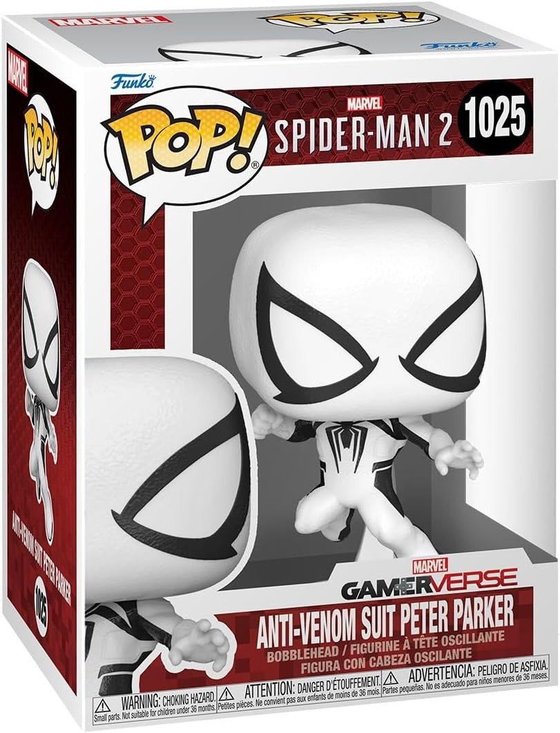 Figurina - Funko Pop! Games - Anti-Venom Suit Peter Parker | Funko - 1 | YEO