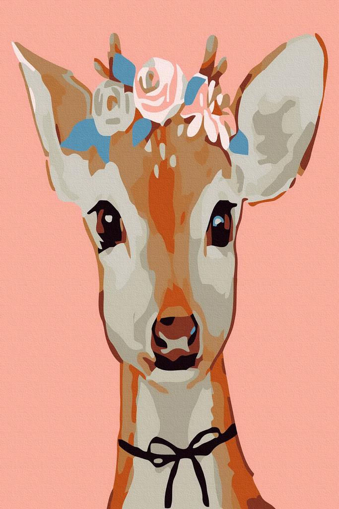 Set pictura pe numere - Caprioara | Acuarello