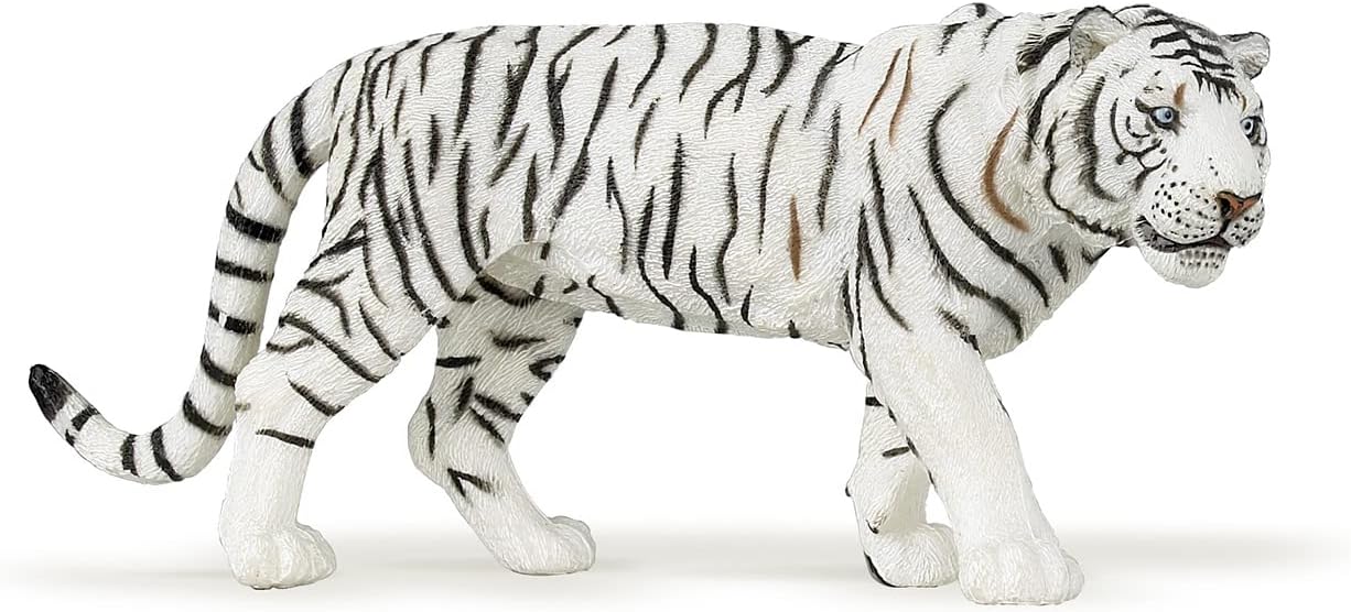 Figurina - Wild Animal Kingdom - White Tiger | Papo - 6 | YEO