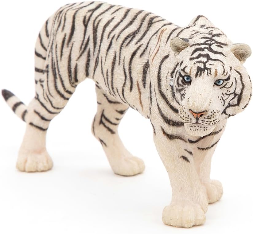 Figurina - Wild Animal Kingdom - White Tiger | Papo - 2 | YEO