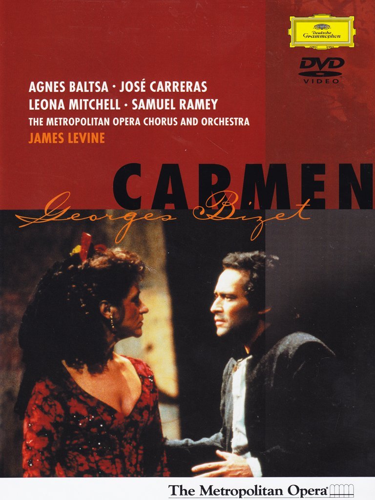 Carmen: The Metropolitan Opera - 1987 (DVD) | James Levine, Agnes Baltsa, Leona Mitchell, Jose Carreras, Samuel Ramey - 1 | YEO