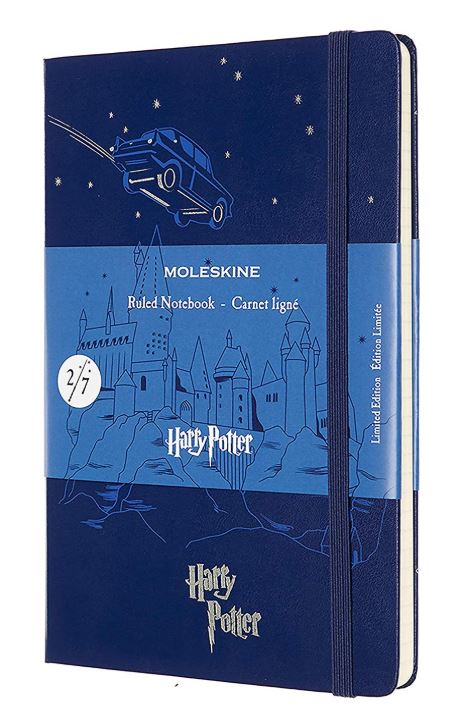 Carnet - Moleskine - Harry Potter Limited Edition - Flying Car - Royal Blue | Moleskine
