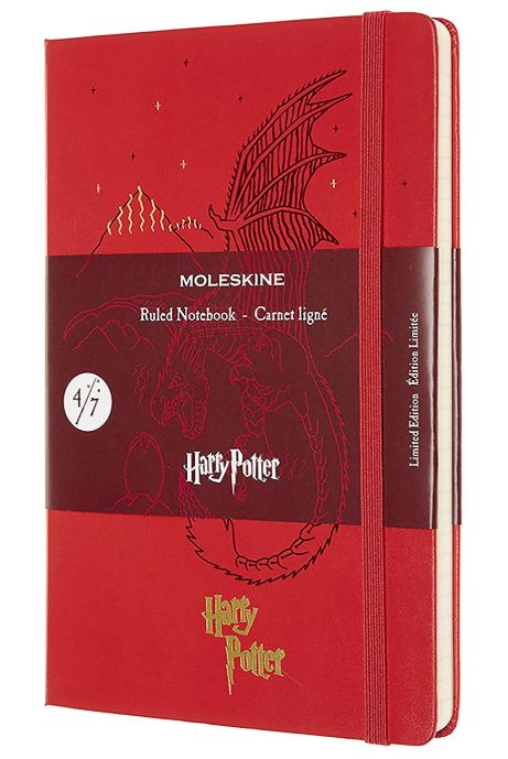 Carnet - Moleskine - Harry Potter Limited Edition - Dragon - Geranium Red | Moleskine - 5 | YEO