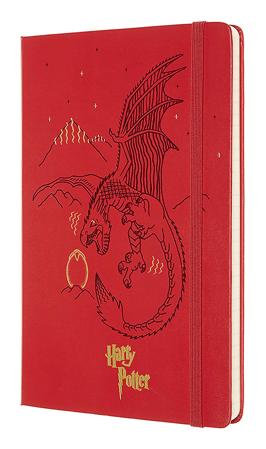 Carnet - Moleskine - Harry Potter Limited Edition - Dragon - Geranium Red | Moleskine - 4 | YEO