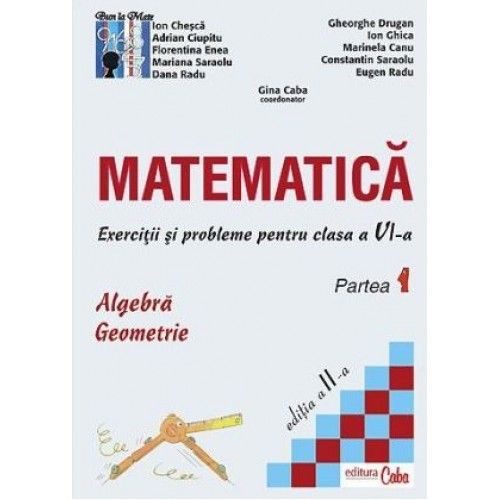 Matematica - exercitii si probleme pentru clasa a VI-a, partea I | Caba Gina