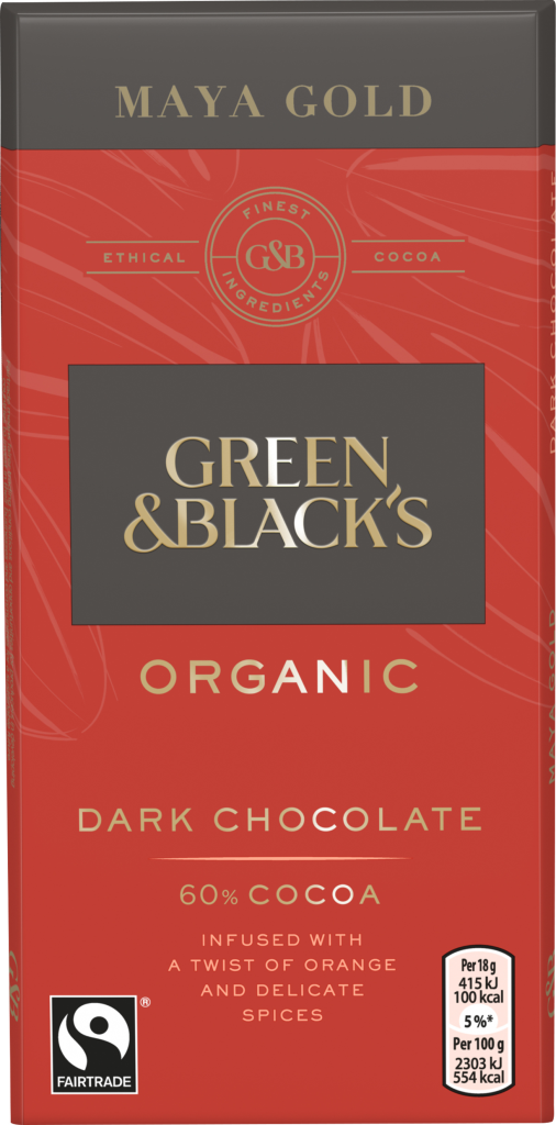 Ciocolata - 60% Cocoa Dark Chocolate, Organic 90g | Green&Black\'s