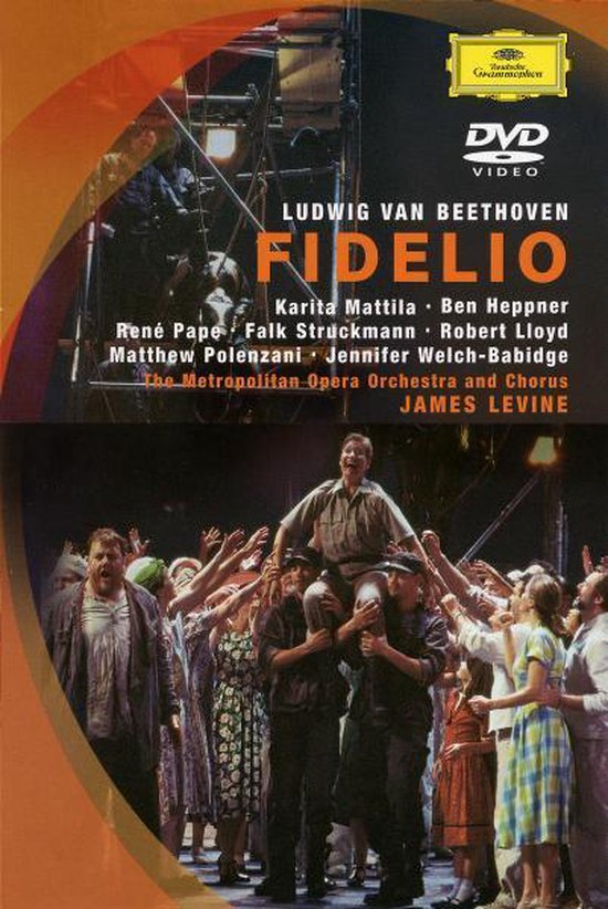 Beethoven: Fidelio DVD | Ludwig Van Beethoven, The Metropolitan Opera Orchestra, Brian Large, Ben Heppner, Karita Mattila