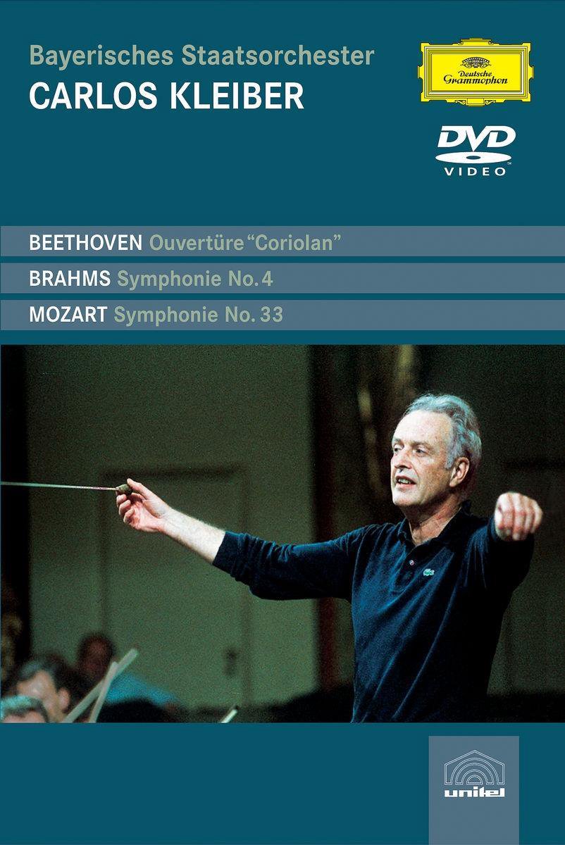Carlos Kleiber Conducts Mozart Brahms and Beethoven - DVD | Carlos Kleiber, Wolfgang Amadeus Mozart, Ludwig Van Beethoven, Johannes Brahms, Bayerisches Staatsorchester