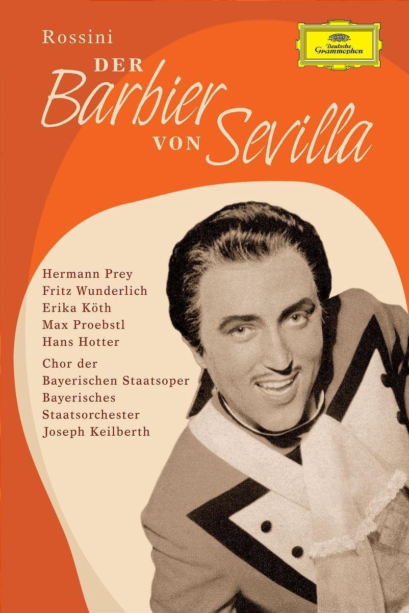Il Barbiere di Siviglia - DVD | Gioachino Rossini, Hermann Prey, Fritz Wunderlich, Erika Koth