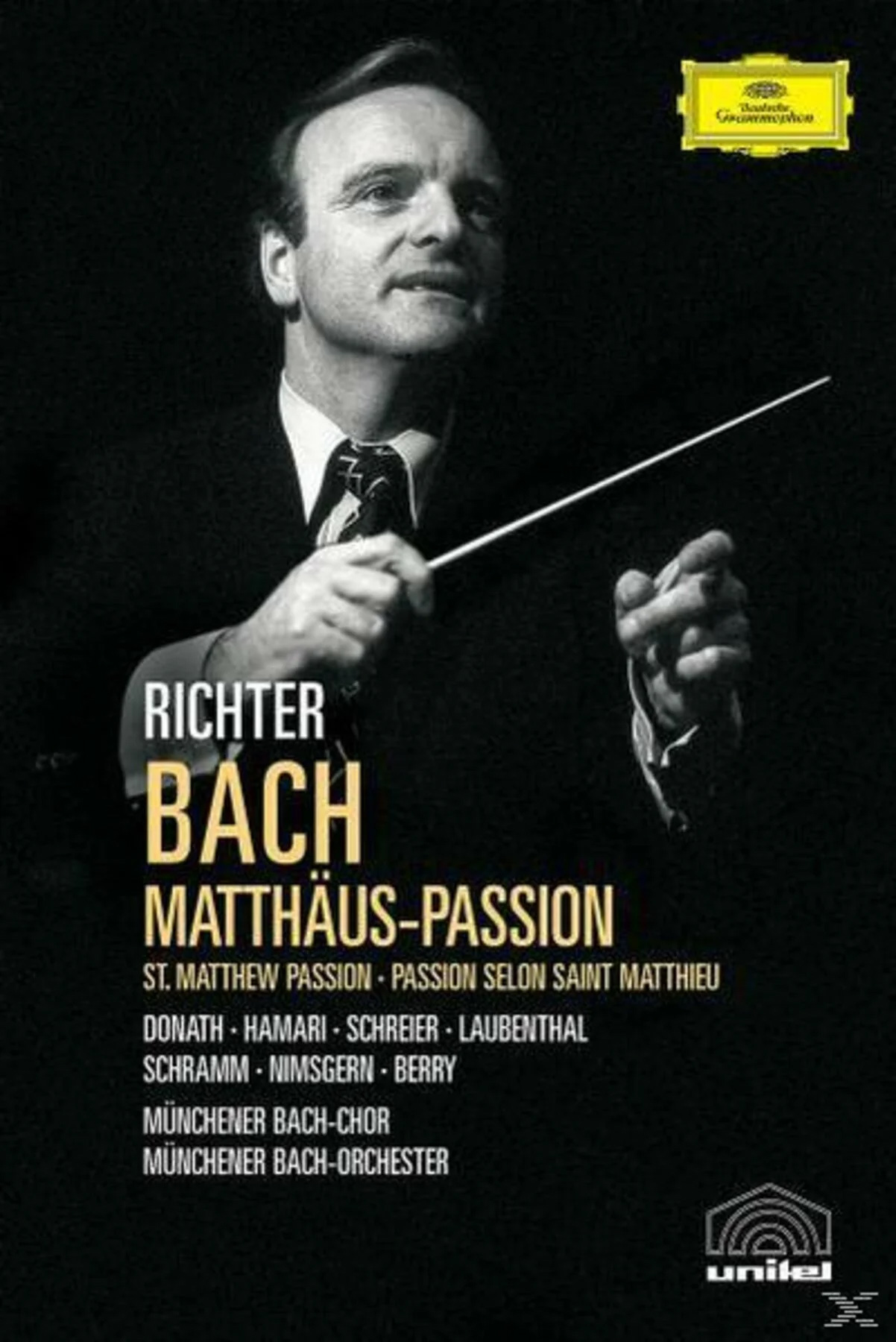 Bach: Matthaus Passion (DVD) | Peter Schreier, Helen Donath, Munchener Bach-Orchester, Munchener Bach-Chor