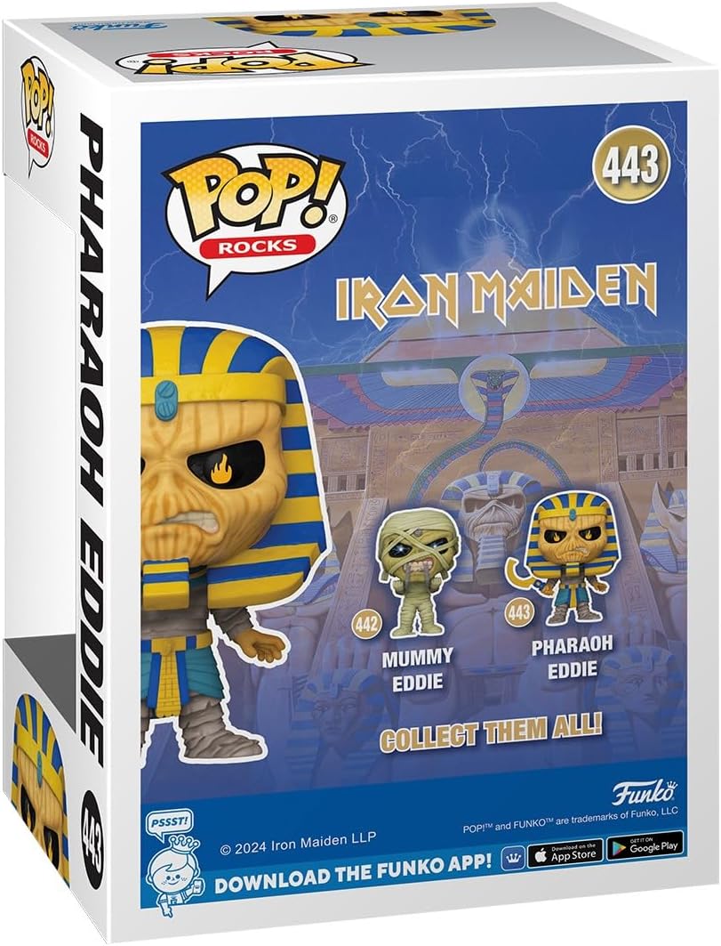 Figurina - Funko Pop! - Iron Maiden - Pharaoh Eddie | Funko - 1 | YEO