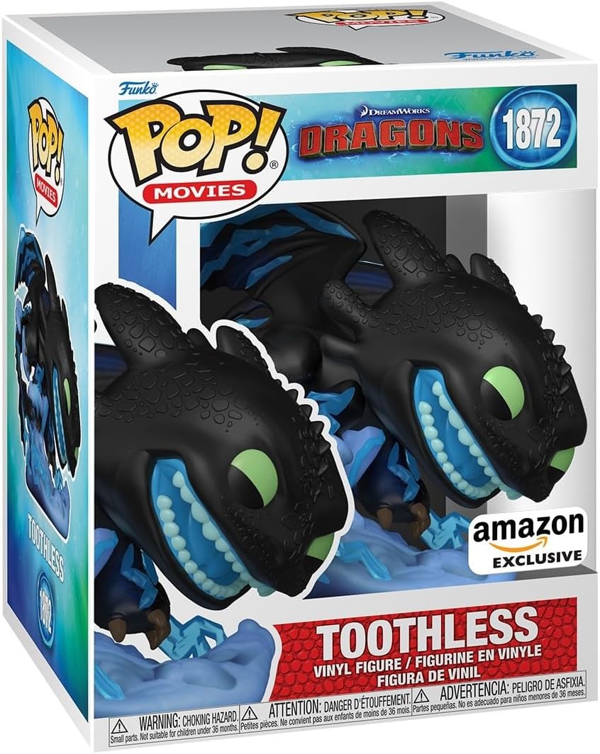 Figurina - Pop! How to Train Your Dragon: Toothless (with Lightning) | Funko - 1 | YEO