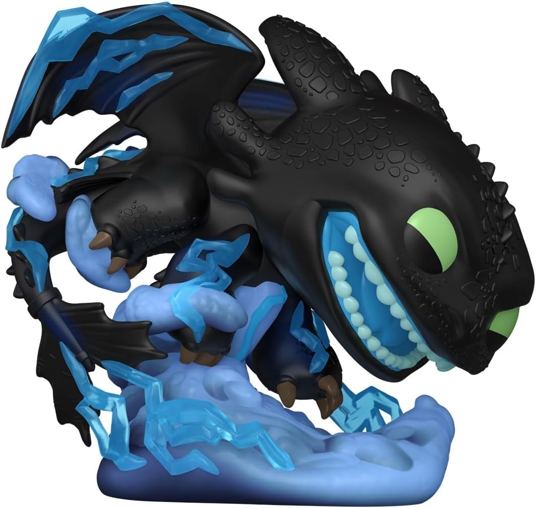 Figurina - Pop! How to Train Your Dragon: Toothless (with Lightning) | Funko