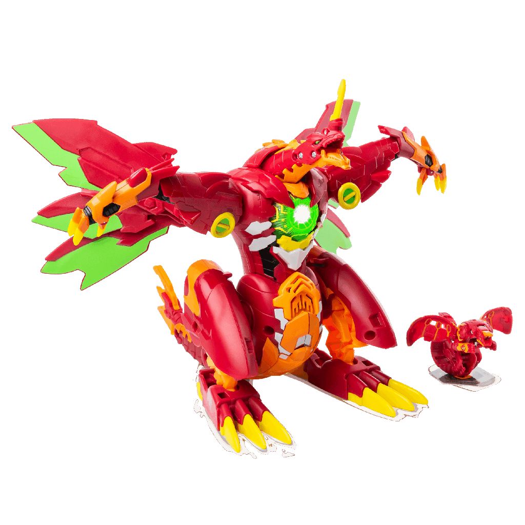 Figurina - Bakugan Dragonoid Maximus cu lumini si sunete | Spin Master - 1 | YEO