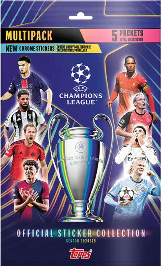 Set 30 stickere - Topps UEFA Champions League Multipack (Season 2024/25) | Topps