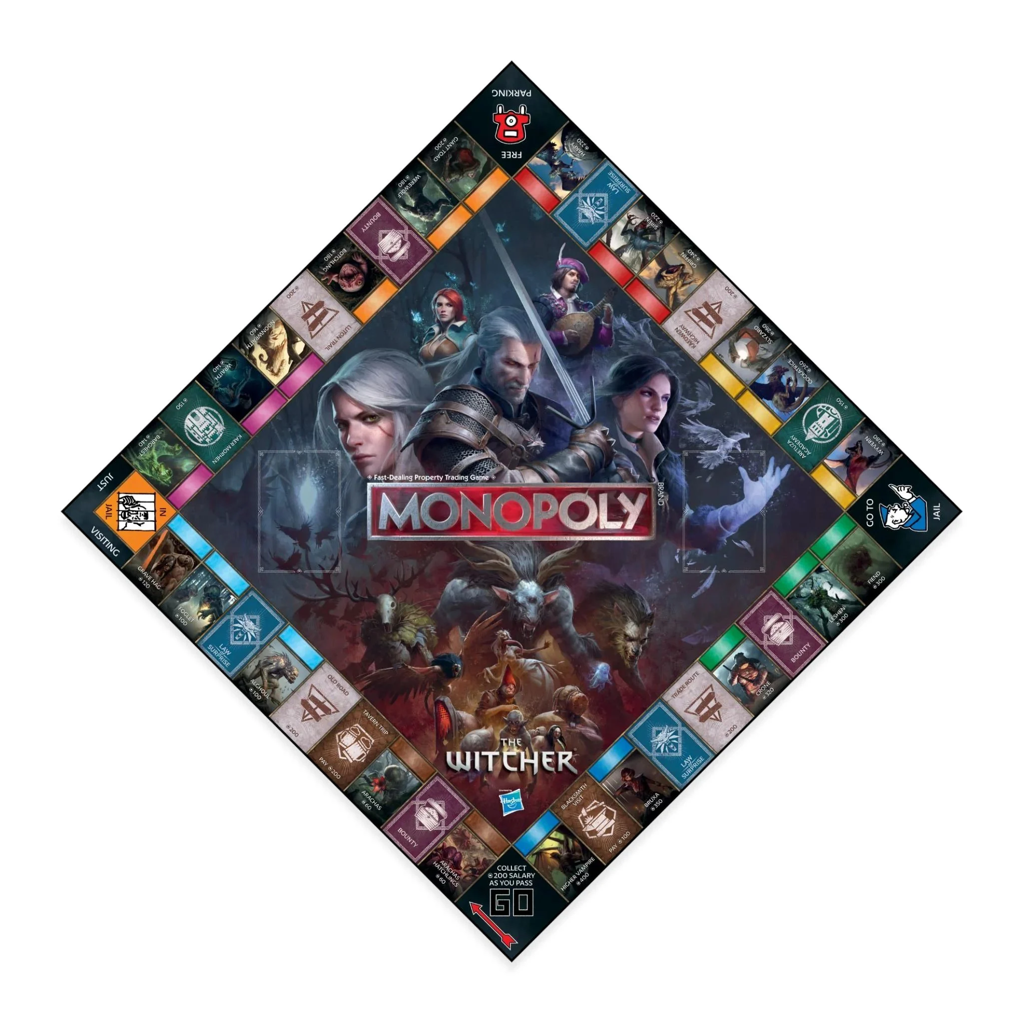 Joc de societate - Monopoly - The Witcher | Hasbro - 2 | YEO